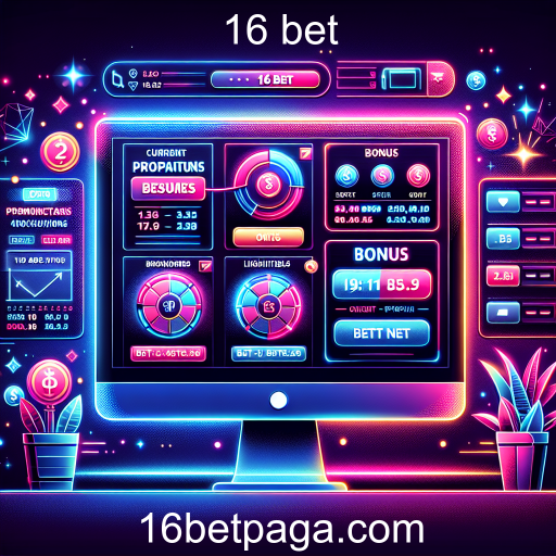 Aproveite as Melhores Promoções no 16 bet